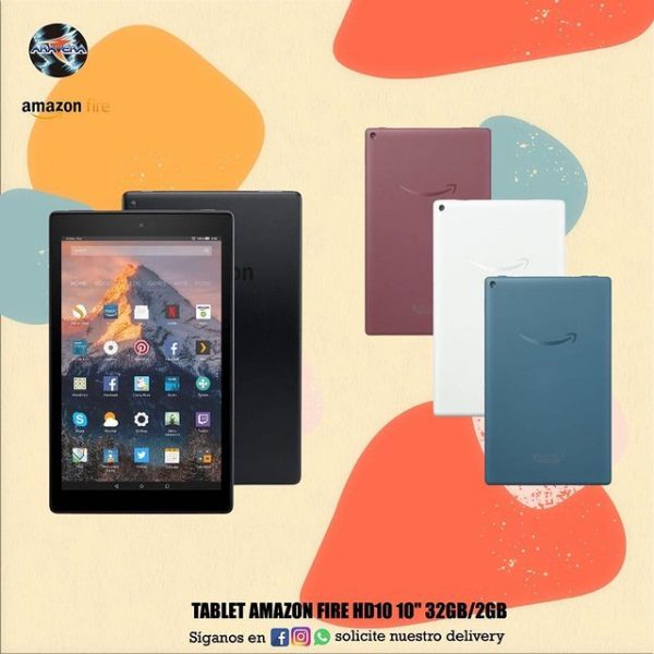 Tablet Amazon Fire HD10 10" 32HB/2GB ðŸ“²
