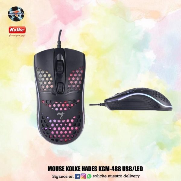 Mouse Kolke Hades LGM-488 usb/Led 馃捇