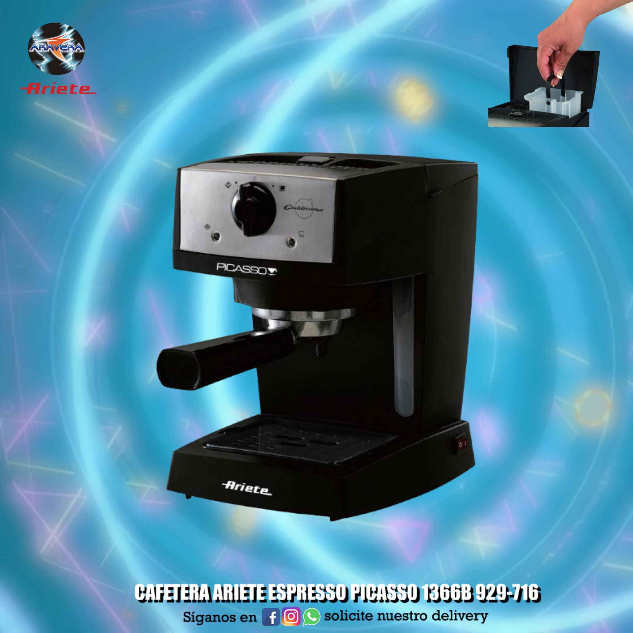 ☕️CAFETERA ARIETE ESPRESSO PICASSO 🤩1366B 929-716 – Aravera