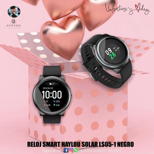 Reloj haylou online solar