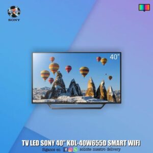 TV LED SONY 40" KDL-40W655D SMART WIFI