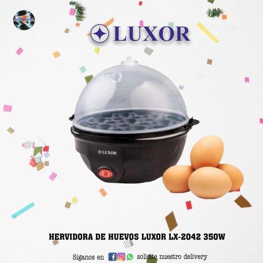 HERVIDOR DE HUEVOS LUXOR 220V