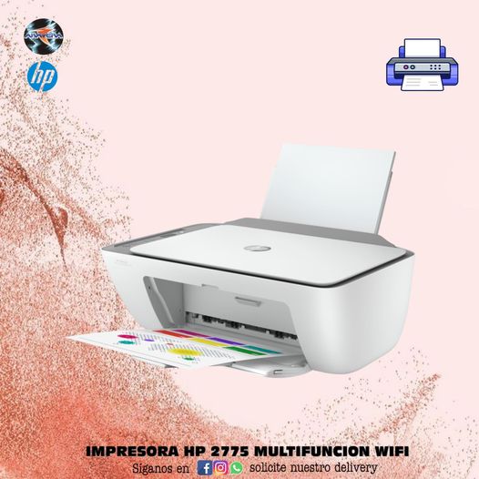 Impresora Hp 2775 Multifuncion Wifi Aravera 7293