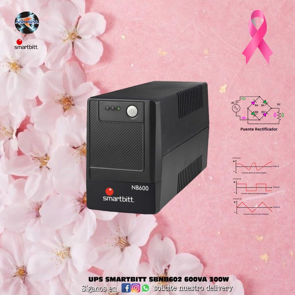 UPS SMARTBITT SBNB602 600VA 300W Aravera ups-smartbitt-sbnb602-600va-300w-aravera