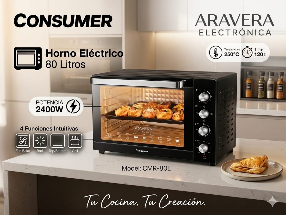 HORNO CONSUMER 80 LTS. CMR-80L