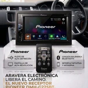 AUTORADIO PIONEER DMH-G225BT D.DIN SIN LECTOR