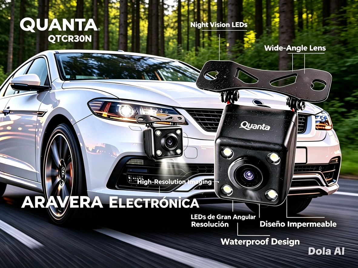 CAMARA QUANTA QTCR30N TRASERA PARA AUTO