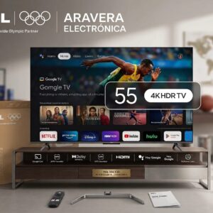 TV LED TCL 55" 55P6K SMART UHD 4K GOOGLE TV