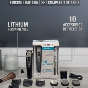 CORTAPELO XION XI-HAIR5X1 5 EN 1 10 ACCESORIOS RECARGABLE