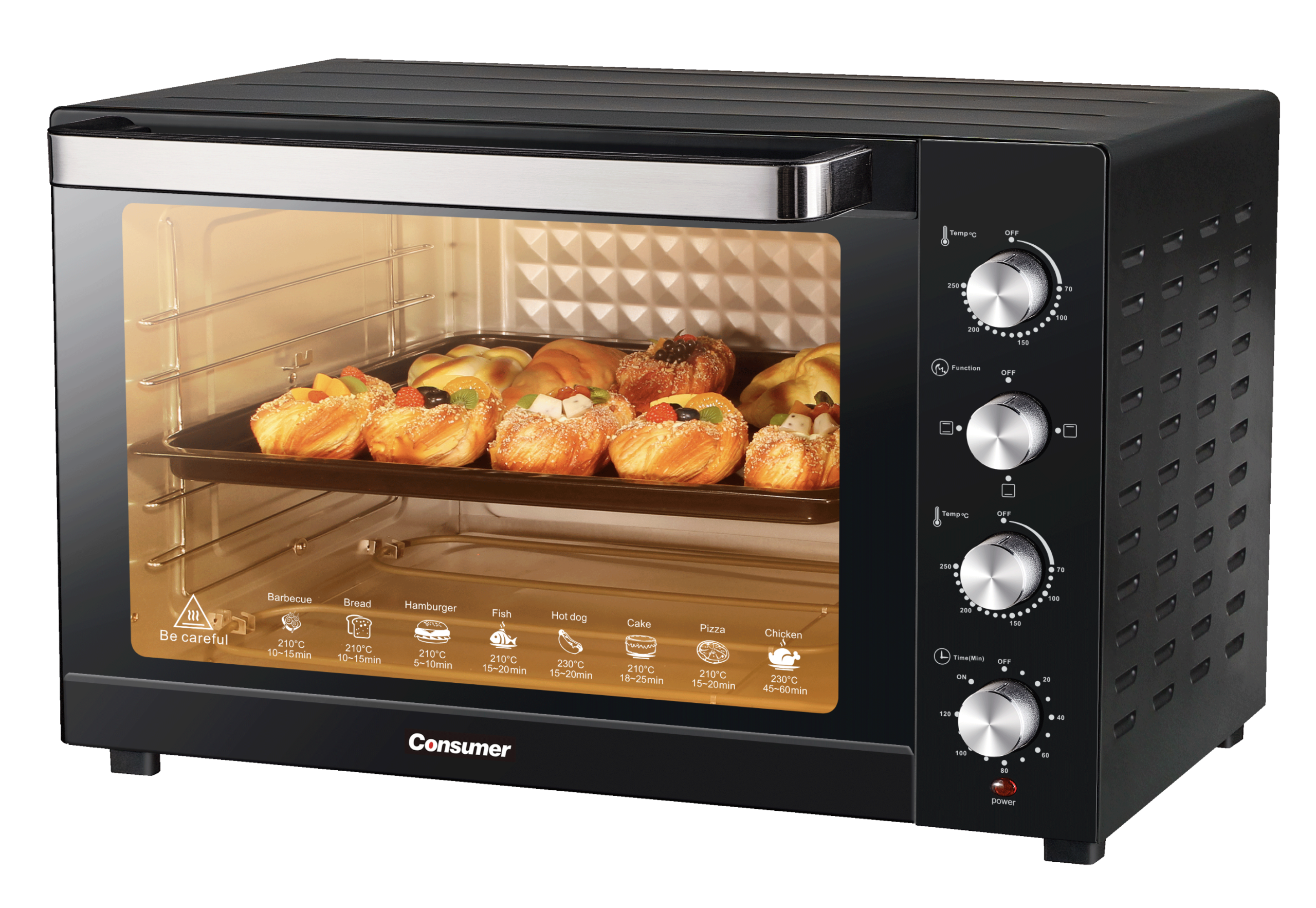 HORNO CONSUMER 80 LTS. CMR-80L - Imagen 2