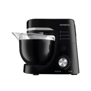 BATIDORA MONDIAL PLANETARIA NEGRO BP-03 700W 12 VELOCIDADES
