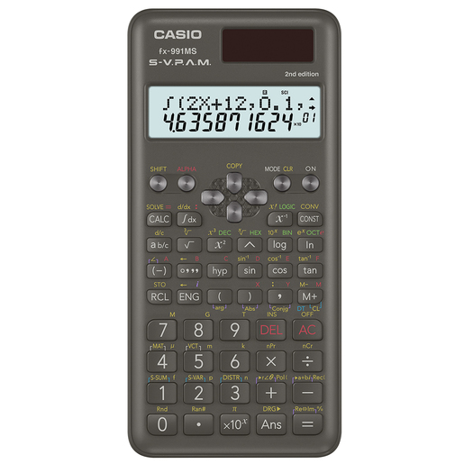 CALCULADORA CASIO FX-991MS 2DA EDICION NEGRO - Imagen 2