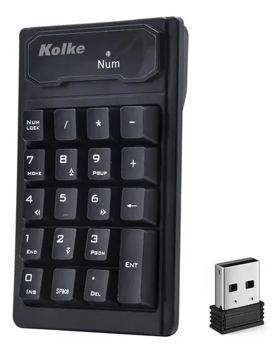 TECLADO NUMERICO KOLKE KTN-544 USB INALAMBRICO - Imagen 3