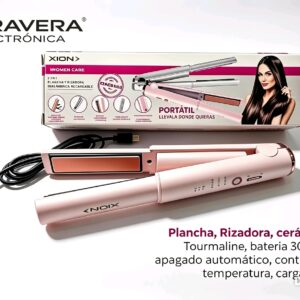 PLANCHITA MINI XION XI-LOOK 2 EN 1 ROSADO