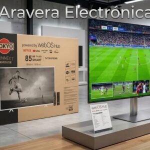 TV LED TOKYO 85" TVTOKUF85WB SMART UHD 4K
