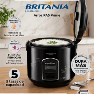 ARROCERA BRITANIA PA5 5 TAZAS 220V