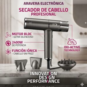 SECADOR XION I-IDRYER2 2400W NEGRO