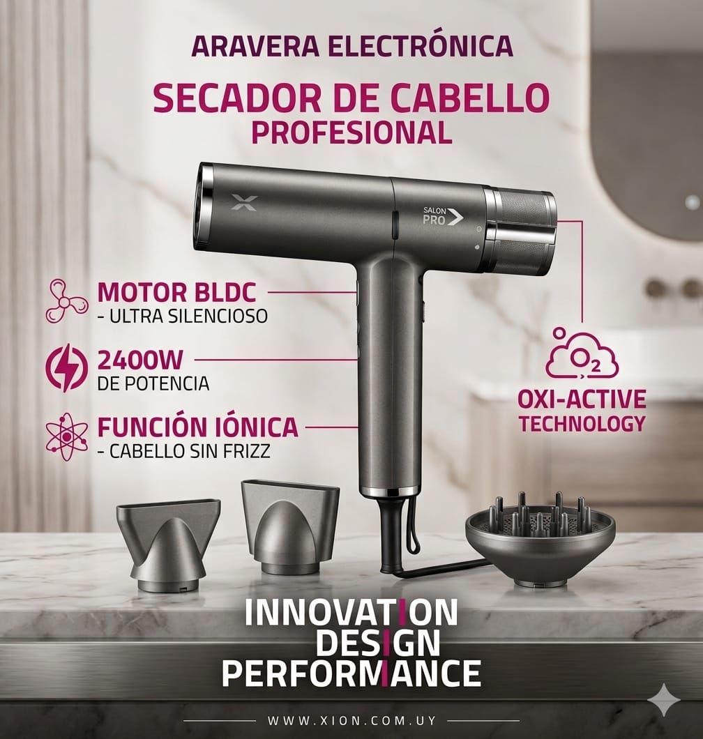 SECADOR XION I-IDRYER2 2400W NEGRO