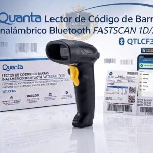 LECTOR DE CODIGO BARRA QUANTA QTLCF300 BLUETHOOTH INALAMBRICO