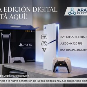 VIDEOJUEGO SONY PS 5 825GB DIGITAL SIN LECTOR CFI-2115