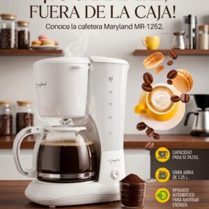 CAFETERA MARYLAND MR-1252 10 TAZAS