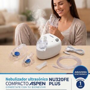NEBULIZADOR ASPEN PLUS NU320FE ULTRASONICO