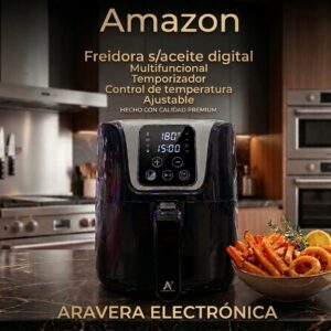 FREIDORA AMAZON BASICS 4 LTS AIRFRYER B07W668VJX