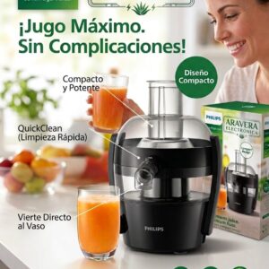 EXTRACTOR DE JUGO PHILIPS HR1832 500W