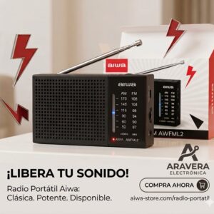 RADIO AIWA AW-FML2 AM/FM PEQUEÑO