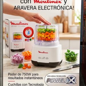 PICADORA MOULINEX 1-2-3 RENEWAL 750W AD6011CL