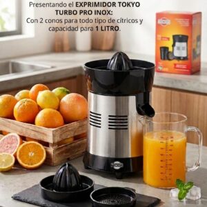 EXPRIMIDOR TOKYO TURBO PRO 250W INOX