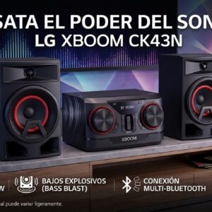 MINICOMPOT LG CK43N 3300 W BT/USB/FM