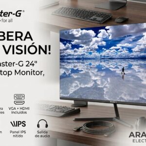 MONITOR MASTER-G 24" MGME2410 FHD/VGA/HDMI