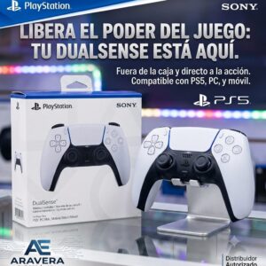 CONTROL SONY PS 5 DUALSENSE BLANCO INALAMBRICO CFI-ZCT1W