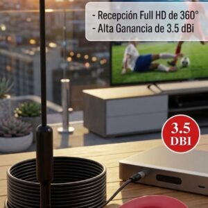 ANTENA HD SG-3003 PARA TV DIGITAL