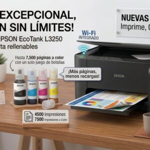 IMPRESORA EPSON L3250 MULTIFUN ECOTANK T544/WIFI
