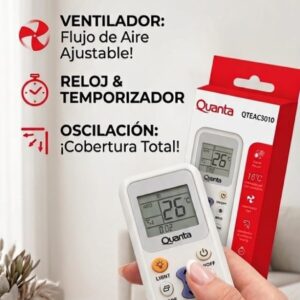 CONTROL UNIVERSAL QUANTA PARA AIRE QTEAC3010
