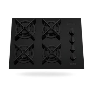 ANAFE DAKO GLASS 4 HORNALLAS COOKTOP A GAS CON ENCENDIDO