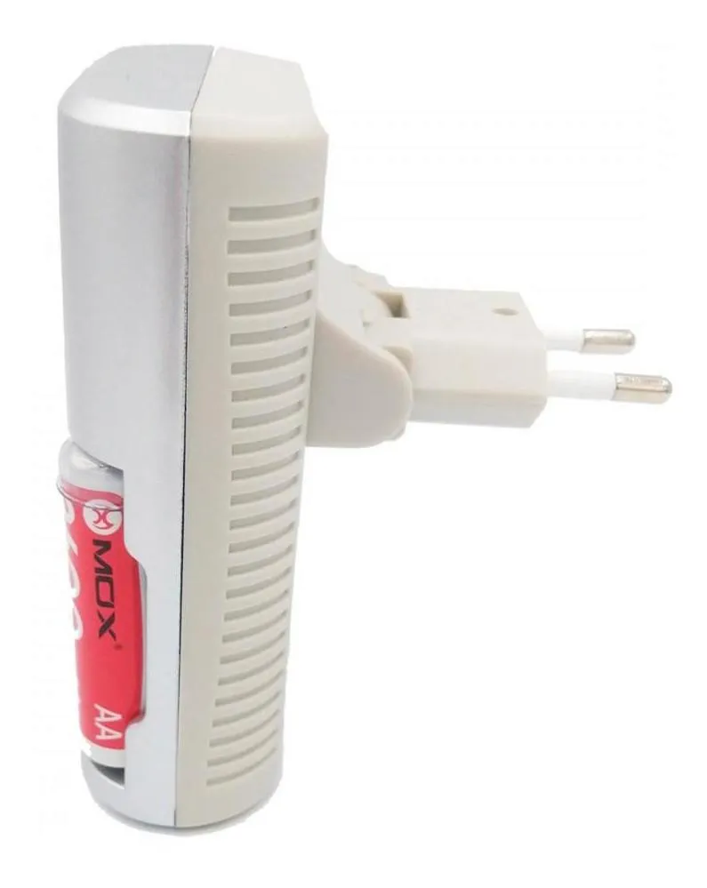 CARGADOR MOX MO-CB734 CON PILA AA X 4 4300mAh AA/AAA/9V - Imagen 3