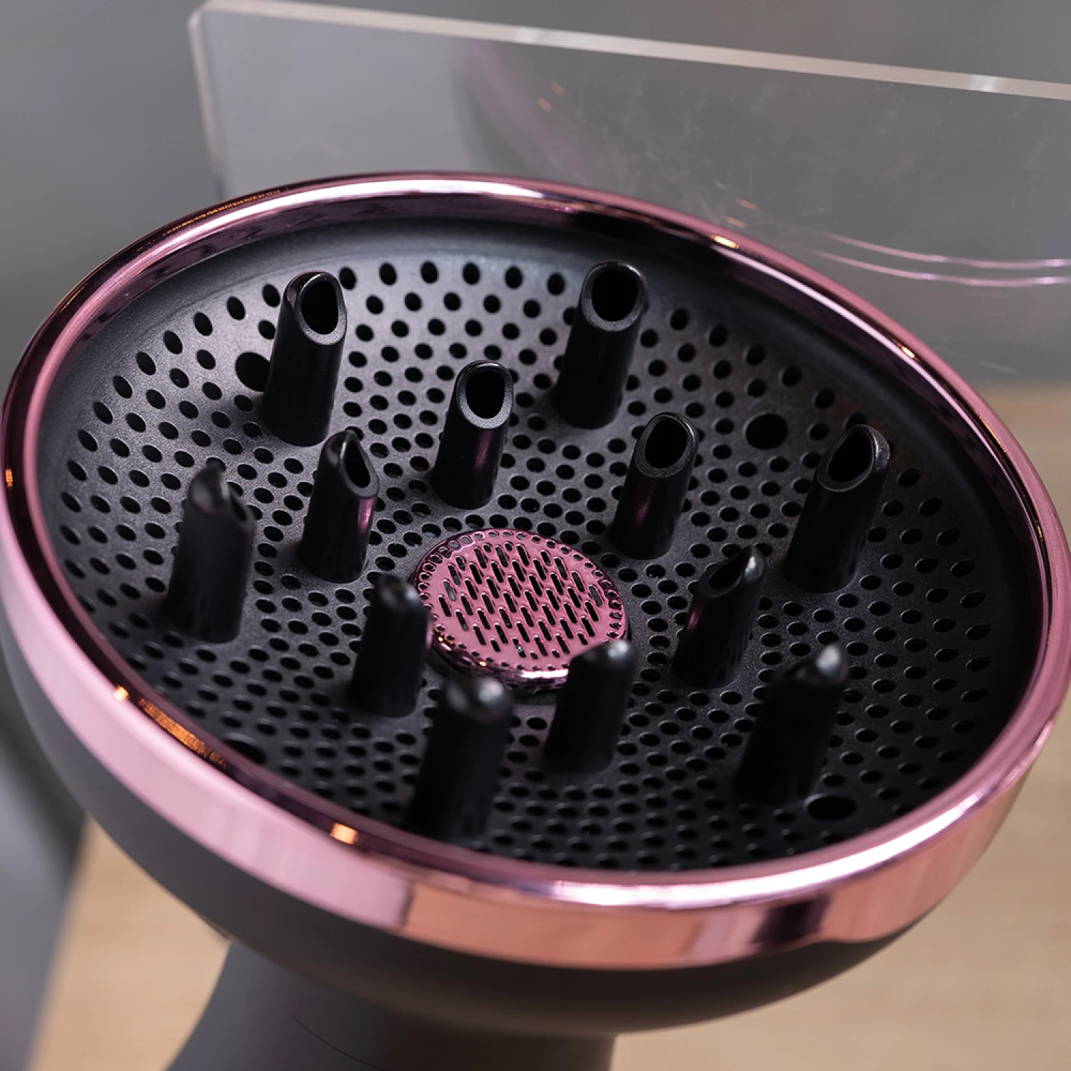 SECADOR XION DIFUSOR XI-MASTERCURL 900W NEGRO/ROSA - Imagen 4