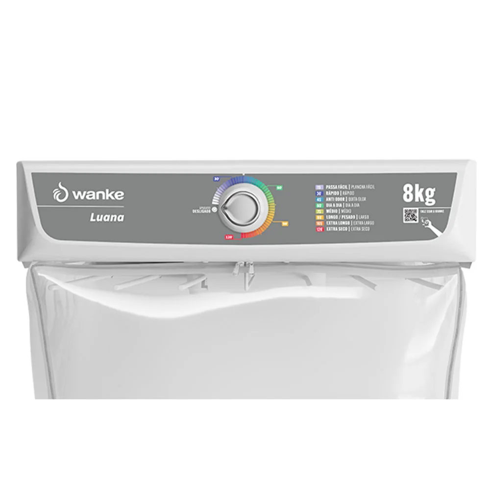 SECARROPA WANKE LUANA 8 KG COLGANTE SOLO CALOR - Imagen 2