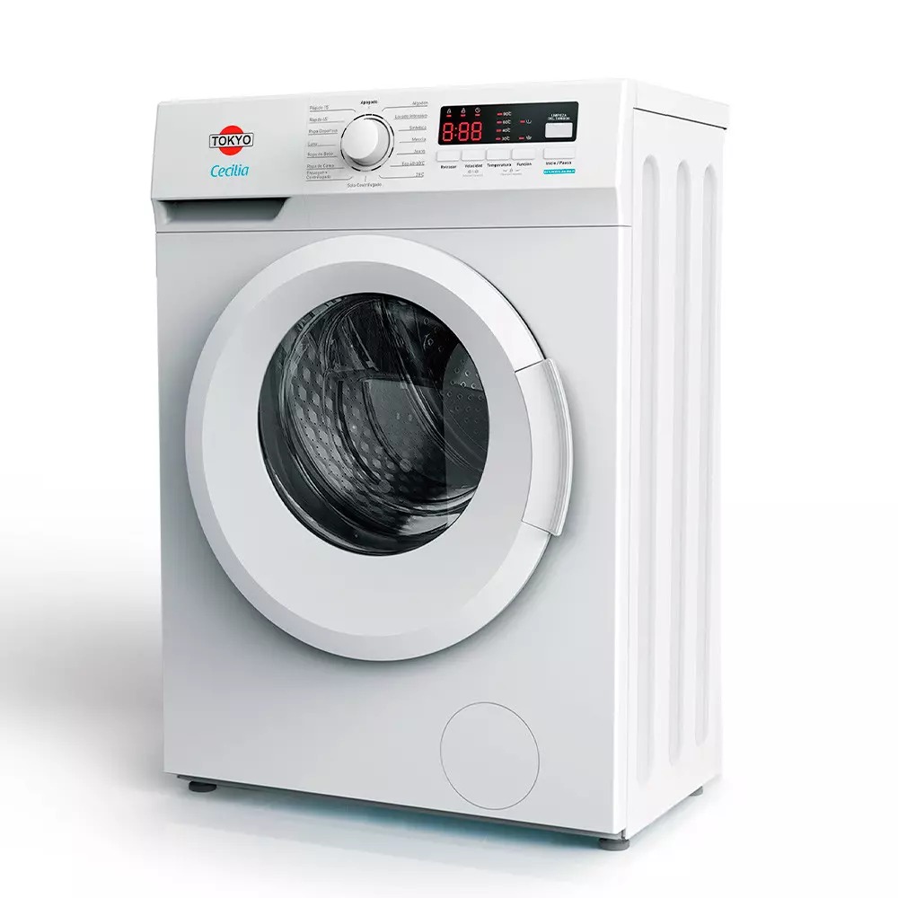 LAVARROPA TOKYO CECILIA 6 KG CLEAN MAS CARGA FRONTAL - Imagen 2
