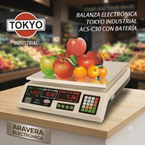 BALANZA TOKYO INDUSTRIAL 30 K.ACS-C30