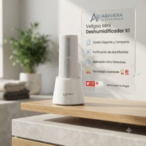 DESHUMIDIFICADOR VELLGOO X1 MINI INALAMBRICO
