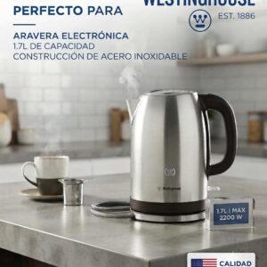 JARRA ELECTRICA WESTINGHOUSE 1,7 LTS BLANCO WKWKB115WH
