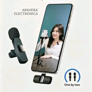 MICROFONO K9 DUAL INALAMBRICO TIPO C