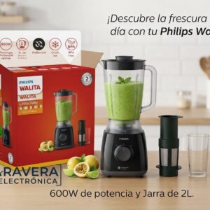 LICUADORA PHILIPS WALITA RI2112/90 2 VEL 600W CON FILTRO