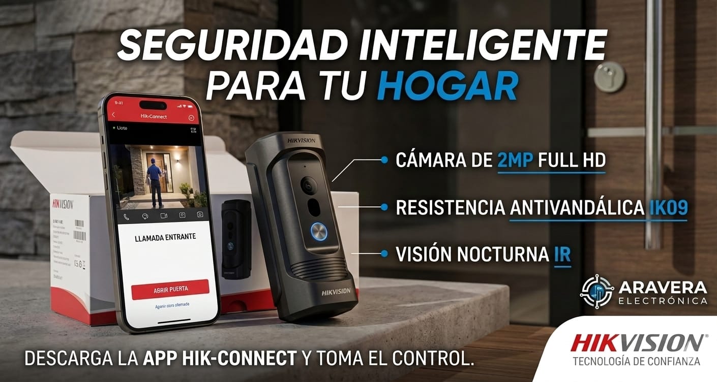 VIDEOPORTERO HIKVISION DS-KB8113 FHD 2MP
