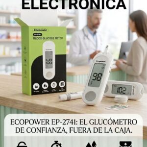 GLUCOMETRO ECOPOWER EP-2741 KIT