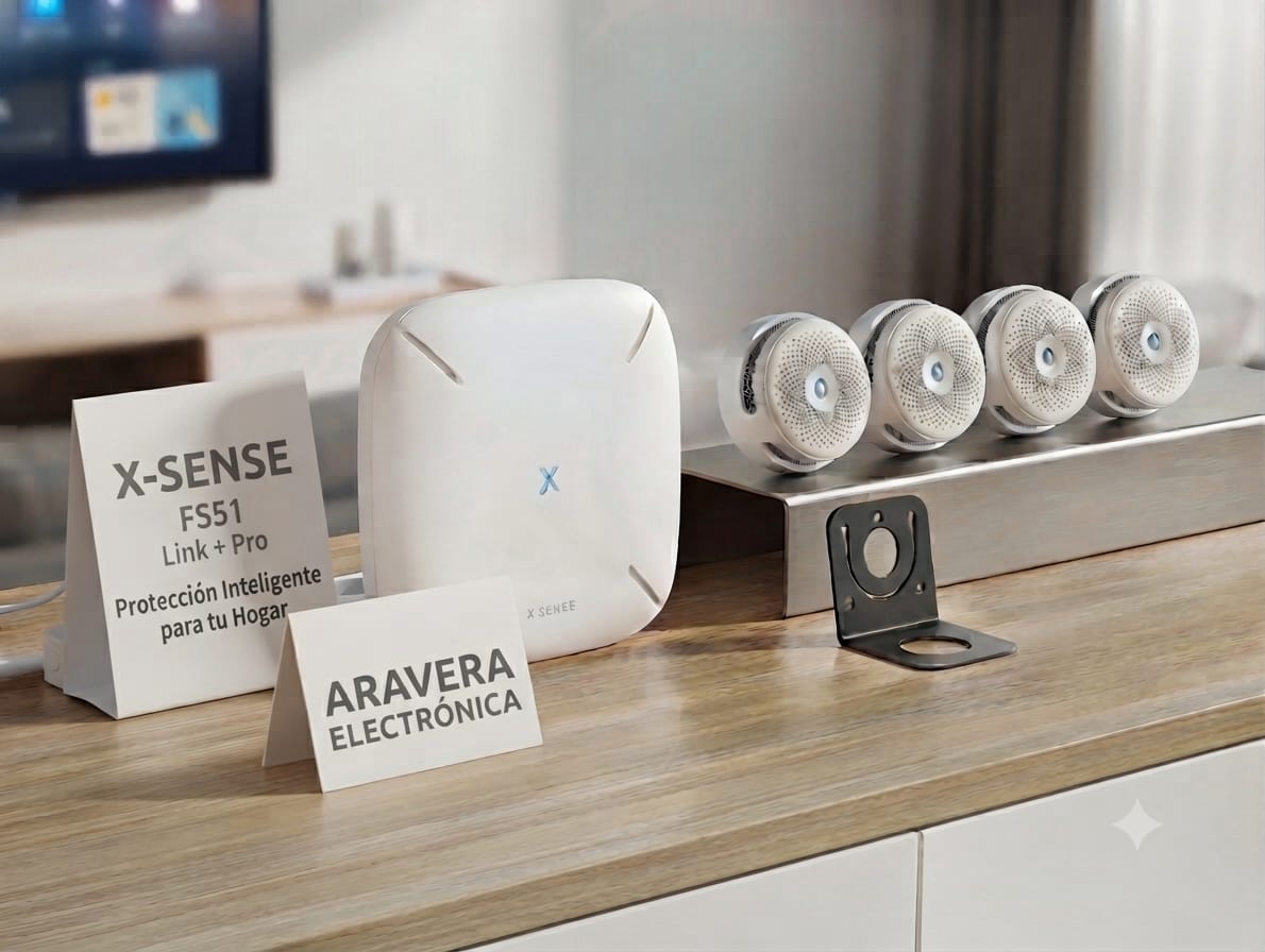 DETECTORES DE HUMO X-SENSE FS51 WIFI INTELIGENTE
